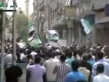 Syria فري برس ريف دمشق زملكا مظاهرة حاشدة بعد صلاة الجمعة 22 6 2012 Damascus