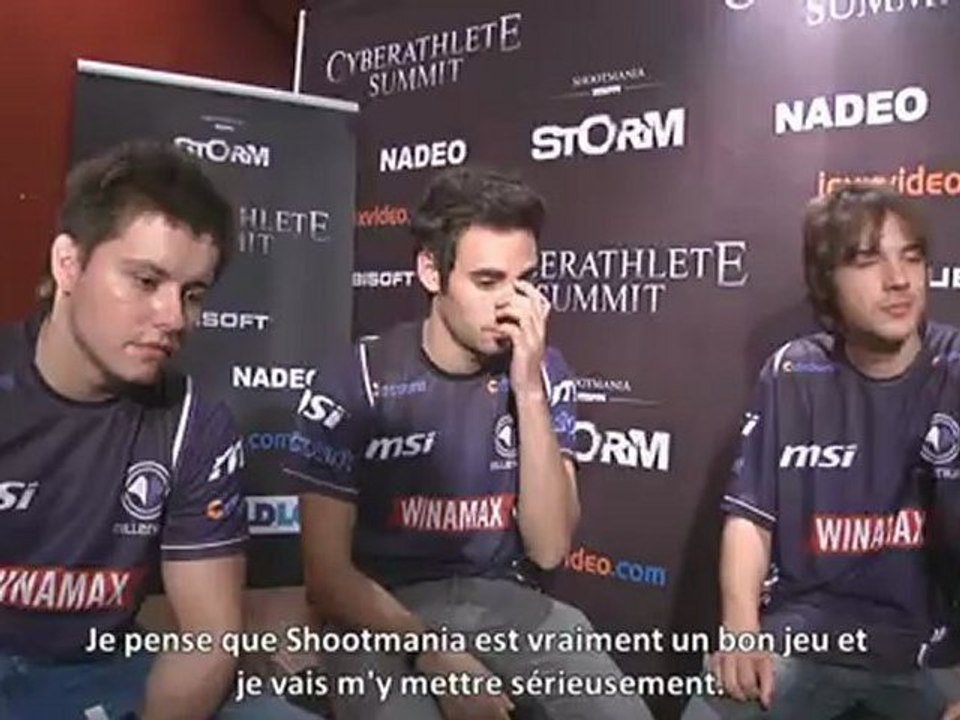 Interview des joueurs Millenium Shootmania