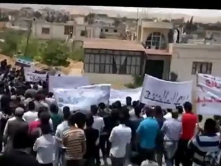 Syria فري برس ريف دمشق  عسال الورد جمعة اذا كان الحكام متخاذلون فأين الشعوب 22 6 2012 Damascus