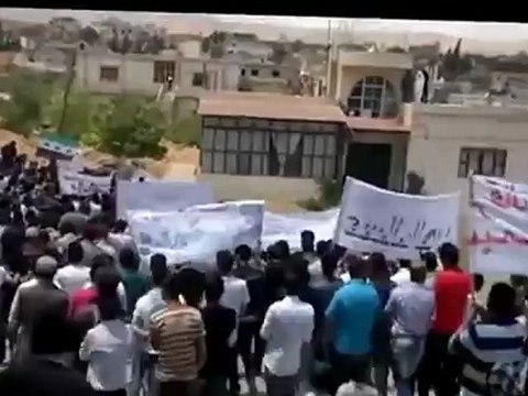 Syria فري برس ريف دمشق عسال الورد جمعة اذا كان الحكام متخاذلون فأين الشعوب 22 6 2012 Damascus