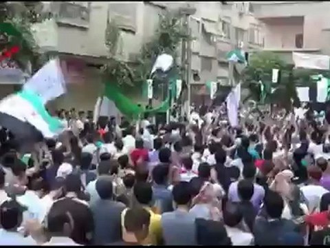 Syria فري برس ريف دمشق عين ترما غوطة دمشق الشرقية 22 6 2012 ج2 Damascus