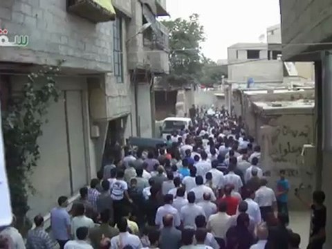 Syria فري برس ريف دمشق سقبا الأحرار بعد صلاة الجمعة 22 06 2012 ج2 Damascus