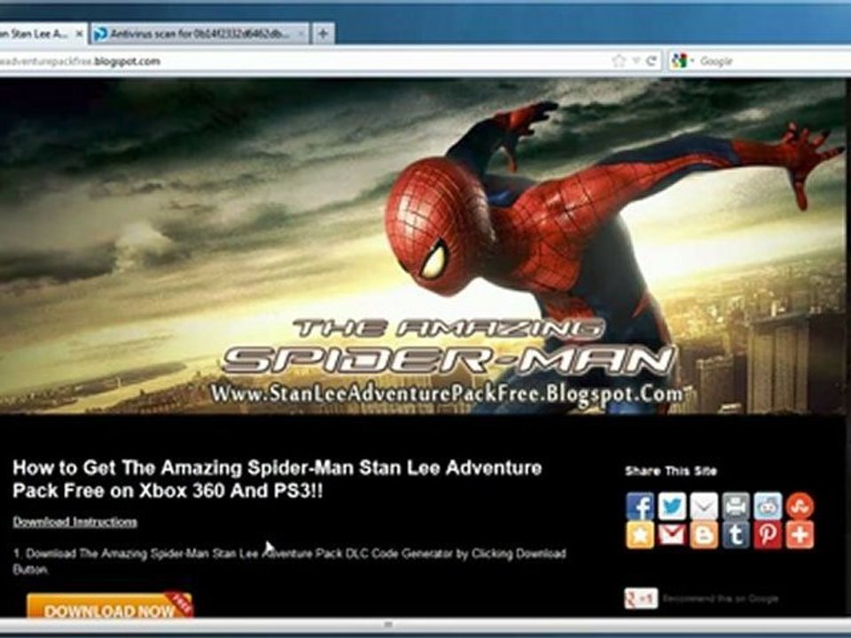 The Amazing Spider-Man Stan Lee Adventure Pack DLC Codes - Free!!