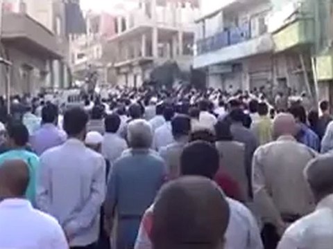 Syria فري برس ريف دمشق تشييع الشهيد الشاب وليد خريطة زبداني 22 6 2012 ج4 Damascus