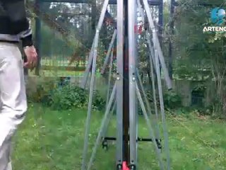 Instruction video to assemble the Artengo 714 O Table Tennis table