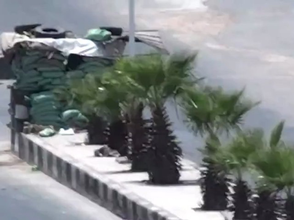 Syria فري برس  ريف دمشق الكسوة المحتلة أنتشار عناصر الأمن والشبيحة 22 6 2012  ج1 Damascus