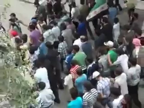 Syria فري برس ريف دمشق التل مظاهرة ودعاء الأحرار دقة عالية 22 6 2012 ج5 Damascus