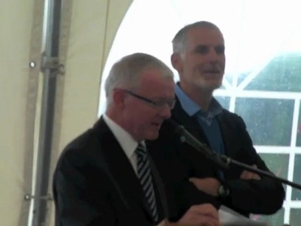 Villers-Sire-Nicole : les discours d'Hervé Pourbaix et de Francis Gillot