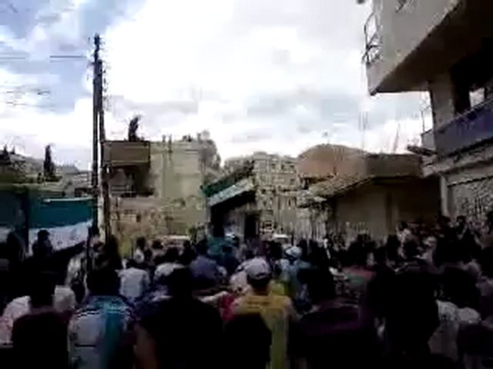 Syria فري برس  ريف دمشق أحرار عين منين  جمعة إذا كان الحكام متخاذلين فأين الشعوب   22 6 2012 ج4 Damascus