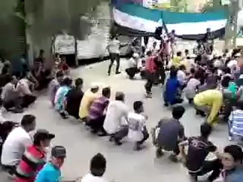 Syria فري برس ريف دمشق أحرار عين منين جمعة إذا كان الحكام متخاذلين فأين الشعوب 22 6 2012 ج3 Damascus