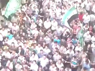 Syria فري برس  ريف دمشق  عربين العدية حاااشدة بدنا اعدامك بشار جمعة اين الشعوب 22 6 2012 ج3 Damascus
