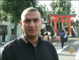 أثر كارثة الزلزال والتسونامي على اليابان