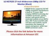 LG M2762D 27-Inch Widescreen 1080p LCD TV REVIEW | LG M2762D 27-Inch Widescreen FOR SALE