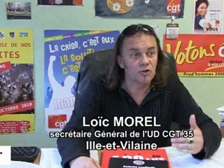 .ENTRETIEN AVEC LOÏC MOREL : SECRETAIRE GENERAL DE L'UD 35