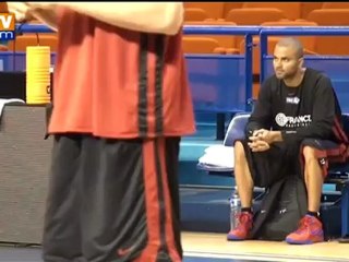 Tony Parker se montre confiant quant à sa participation aux JO