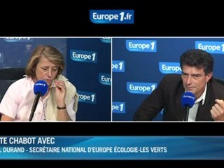 Pascal Durand, invité d'Europe 1 Soir