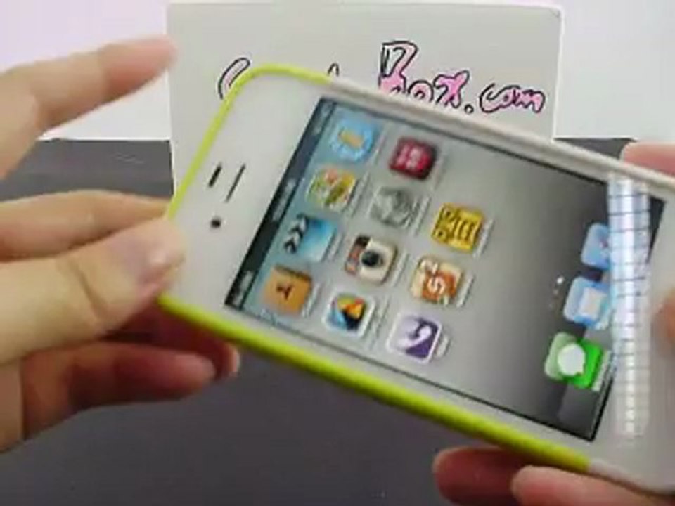 SGP Slide-on Plastic Bumper Frame Case for iPhone 4S