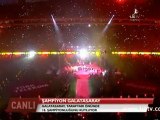Galatasaray Şampiyonluk Arenada Kupa Töreni