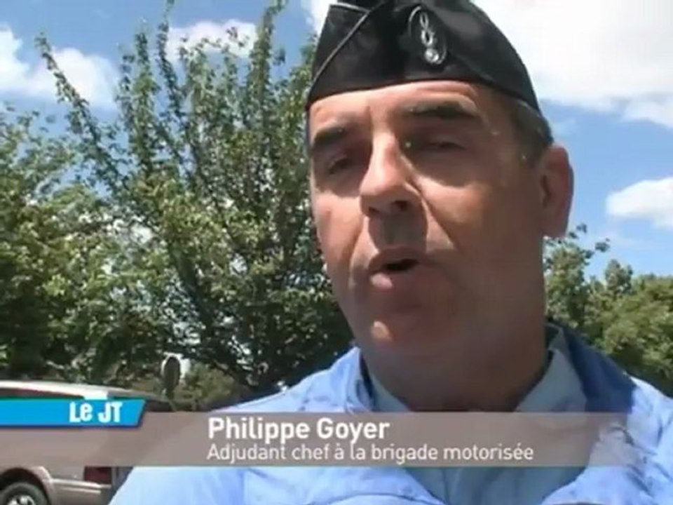 Contrôle routier en Auvergne