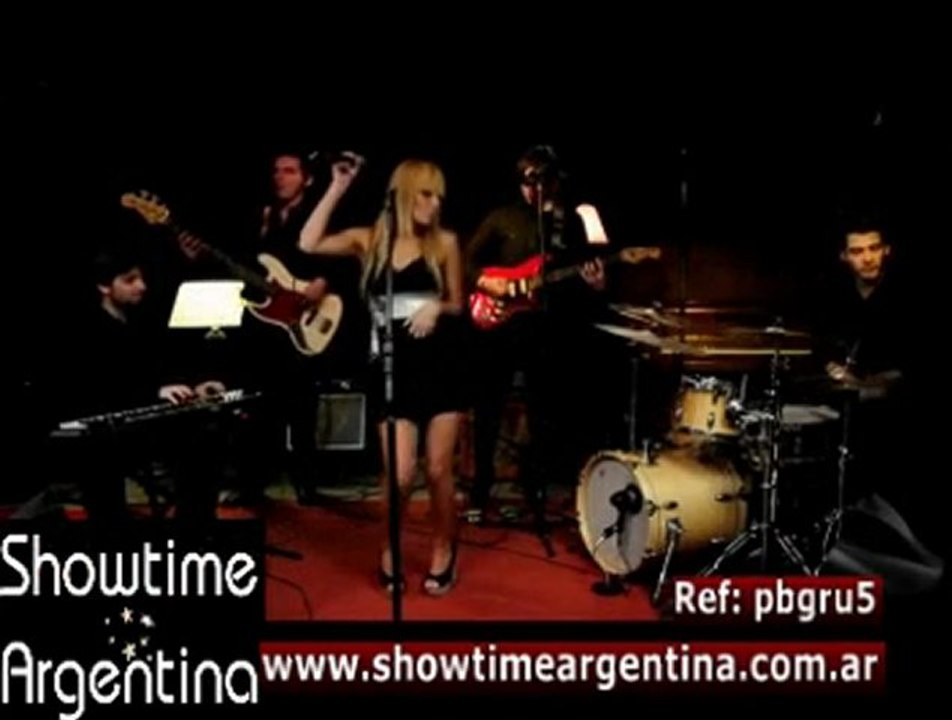 Ref: pbgru5 COVER PARTY BAND DISCO SOUL COUNTRY POP ROCK LATIN JAZZ www.showtimeargentina.com.ar