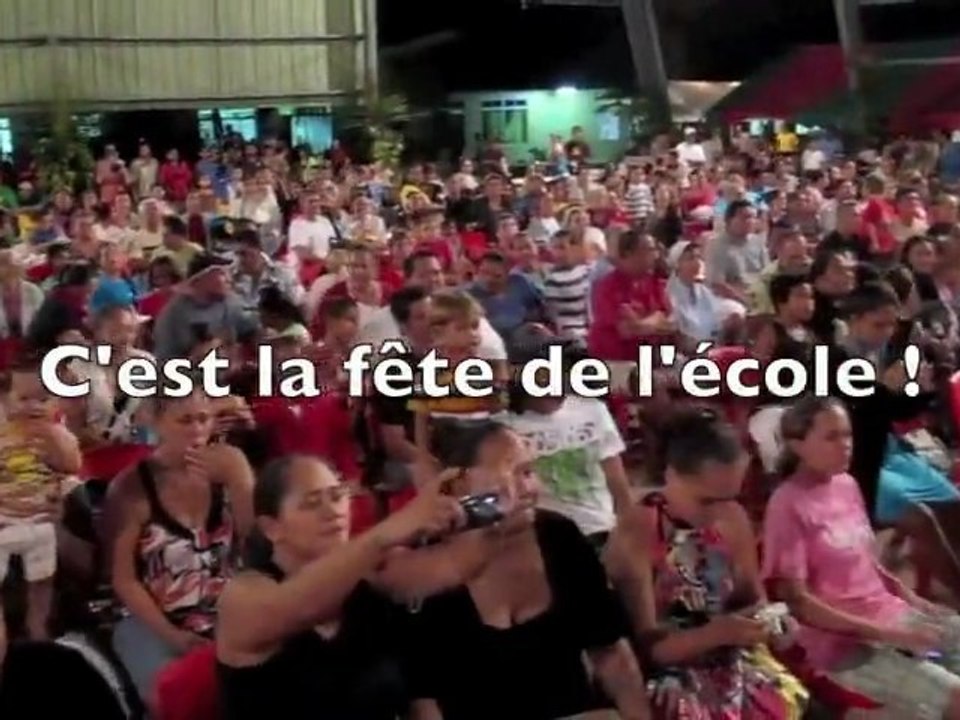 C'est la fête de l'école