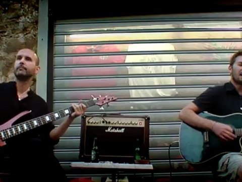 Fête de la musique à propriano en Corse dans le Valinco in my place de Coldplay interprété par le sergent