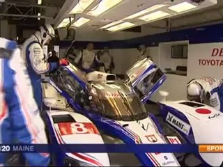 ITW FR3 -  François FILLON à La Suze (72) le 4 juin 2012