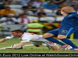 watch uefa football euro 2012 quarter final England vs Italy stream online