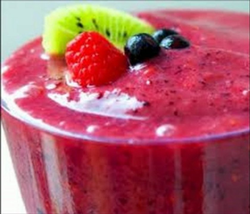 Smoothie de frutas para perder kilos