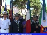 Barletta | Manifestazione in onore dei marinai