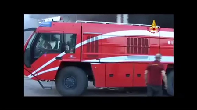 Sala Bolognese (BO) - Incendio ditta Specialtrasporti (23.06.12)