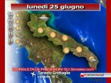 Previsioni del tempo, lunedì 25 giugno