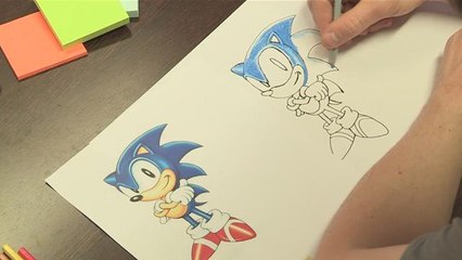 How To Draw Sonic Cartoon Characters