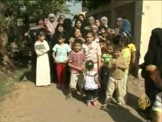 فرحة أبناء قرية العدوة مسقط رأس الرئيس المصري