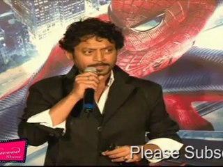 Hot Irfan Khan Talks on Marc Webb in Spiderman4