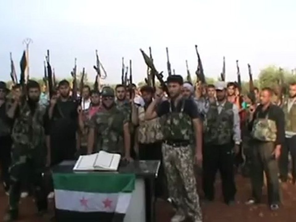 Syria فري برس بيان تشكيل كتيبة العز بن عبدالسلام في حلب وريفها25 6 2012 Aleppo