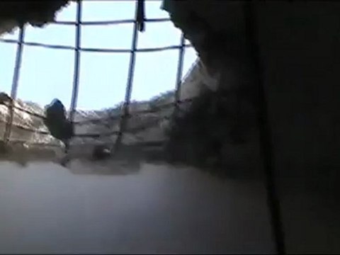 Syria فري برس حلب عندان قصف جامع الشيخ عبد الله25 6 2012 Aleppo