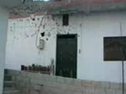 Syria فري برس ريف حماه المحتل قلعة المضيق آثار القصف 25 6 2012 Hama