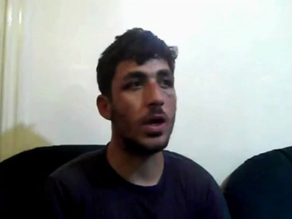 Syria فري برس حمص اعترافات شبيح مأسور بيد الجيش الحر Homs