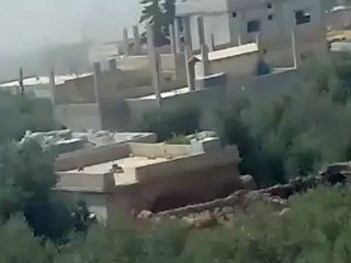 Syria فري برس درعا معرّبة القصف بالمدفعية والهاون لليوم الثاني على التوالي  25  6  2012 Daraa