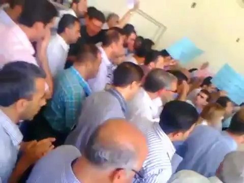 Syria فري برس حلب القصر العدلي اعتصام محامو حلب الاحرار 25 6 2012 Aleppo