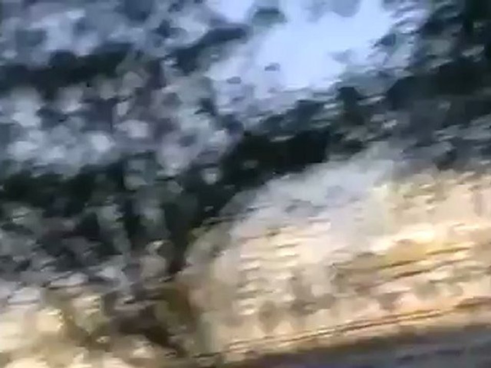 Syria فري برس حمص القصور تصاعد اعمدة الدخان جراء قصف الهاون 24 6 2012 Homs