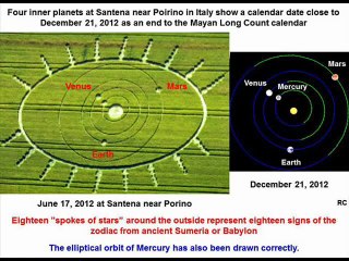 Crop Circle .Santena, Torino.Italie.(17.06.2012)
