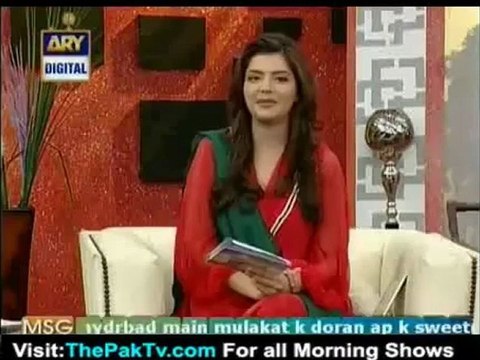 Good Morning Pakistan By Ary Digital - 26th June 2012 - Part 4/4
