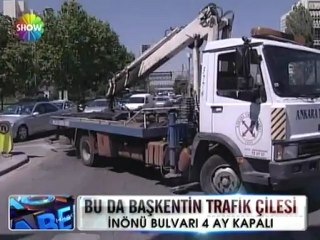 Başkent Ankara'nın trafik çilesi - 25 haziran 2012