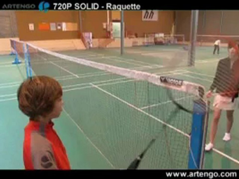 Présentation de la raquette de badminton Artengo 720P SOLID !