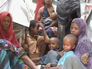 تردي الأوضاع الصحية للنازحين الصوماليين