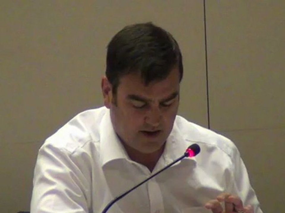 Intervention de Guy Corazzol sur les comptes administratif 2011 lors du conseil du 25 juin