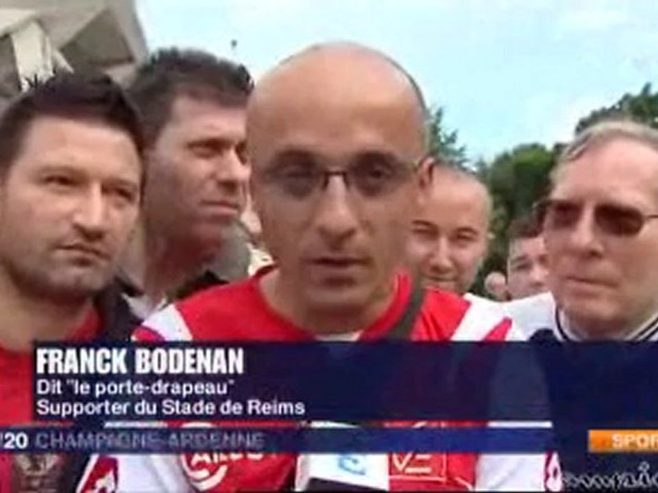 Jean-Pierre Caillot répond aux supporters du Stade de Reims