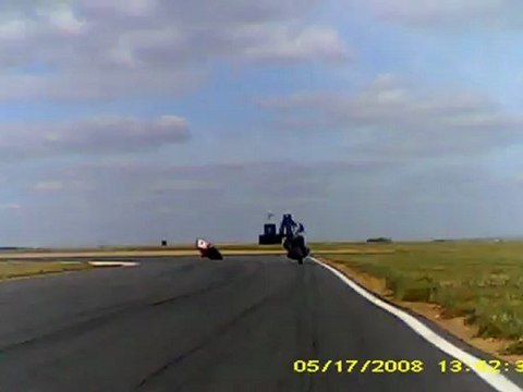 Roulage Fontenay le Comte 23/06/2012 Yamaha R6 Kaneda derniere session